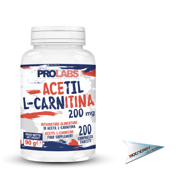 Prolabs - ACETIL L-CARNITINA 200 mg (Conf. 200 cpr) - 